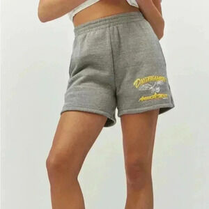 Daydreamer American Made BF Sweat Short Heather Grey Size Small NWT